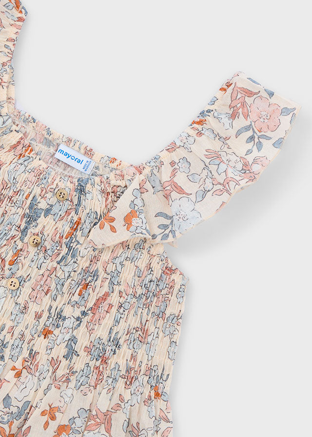 Top bambula estampado - mayoral - Mini Menina - SS26-3028