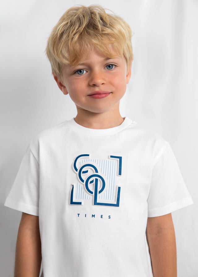 T´shirt embossed - mayoral - Mini Menino - SS26-3058