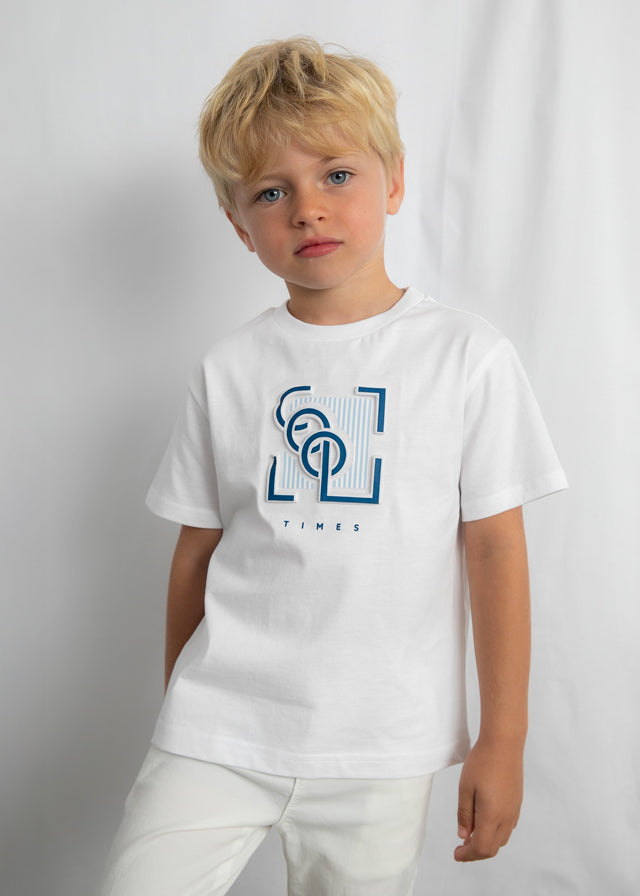 T´shirt embossed - mayoral - Mini Menino - SS26-3058