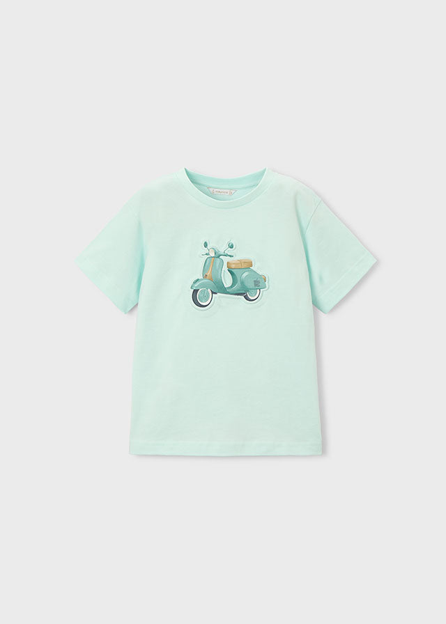 T´shirt embossed vespa - mayoral - Mini Menino - SS26-3059