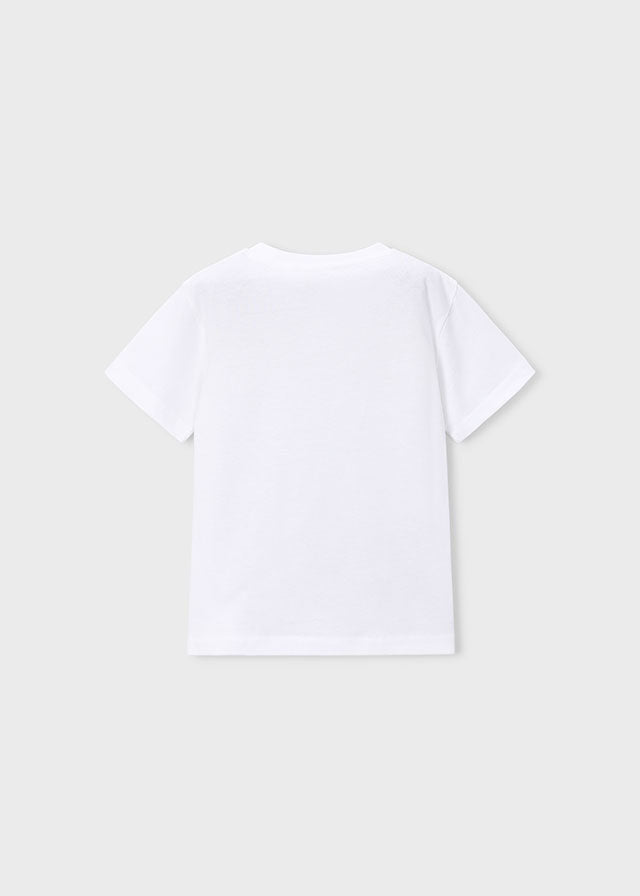 Camiseta m/curta bordada - mayoral - Mini Menino - SS26-3060