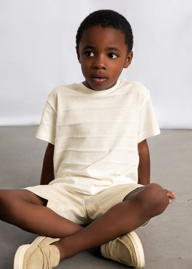 T´shirt estruturada - mayoral - Mini Menino - SS26-3061