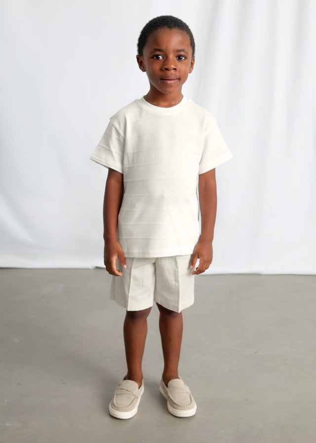 T´shirt estruturada - mayoral - Mini Menino - SS26-3061