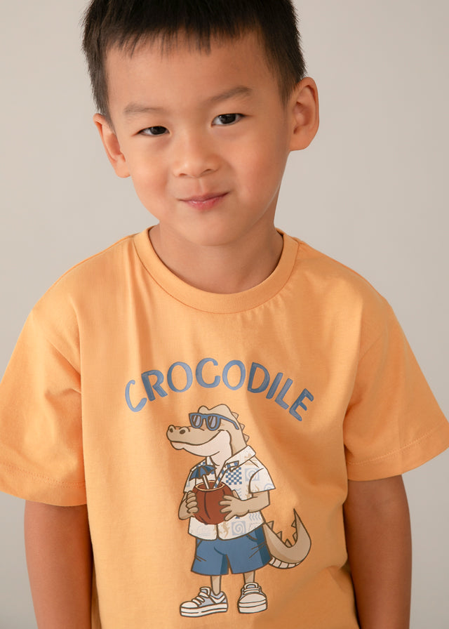 T´shirt "crocodile" - mayoral - Mini Menino - SS26-3062
