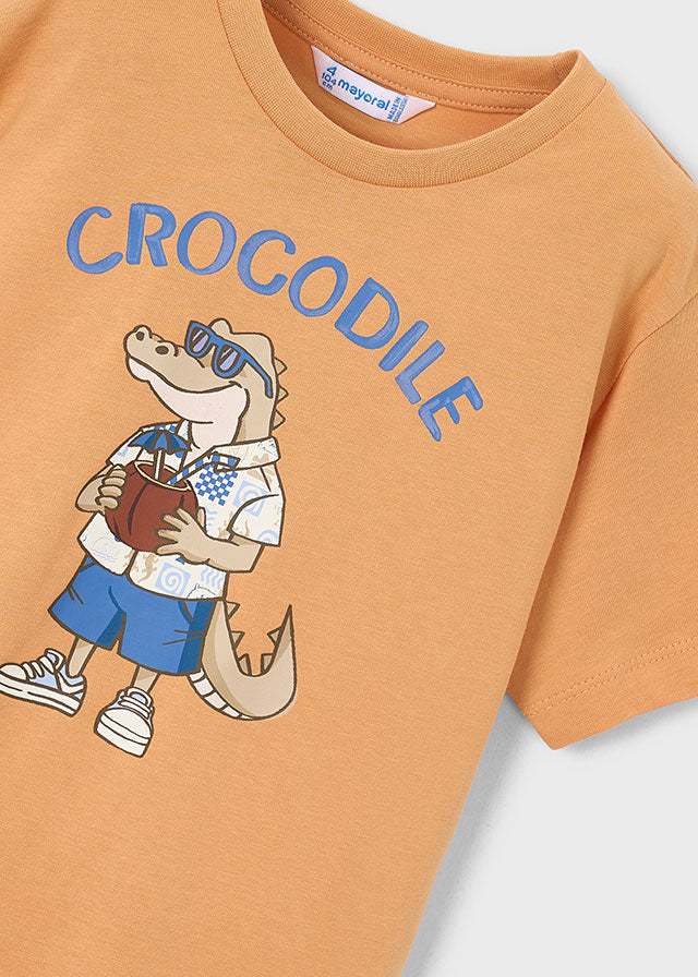 T´shirt "crocodile" - mayoral - Mini Menino - SS26-3062