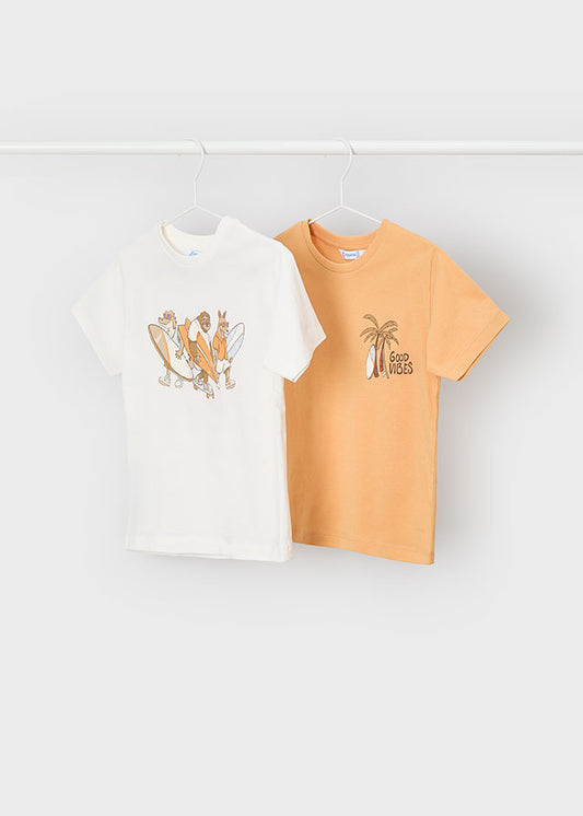 Pack 2 camisetas - mayoral - Mini Menino - SS26-3063