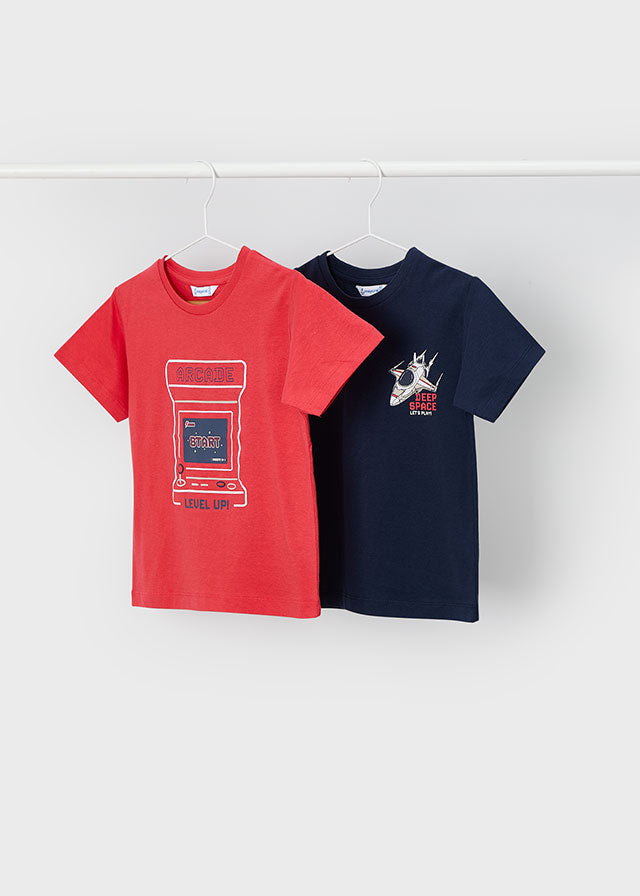 Pack 2 camisetas - mayoral - Mini Menino - SS26-3063