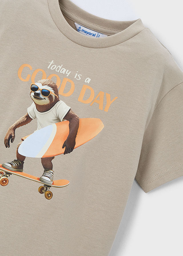 T´shirt "good day" - mayoral - Mini Menino - SS26-3064