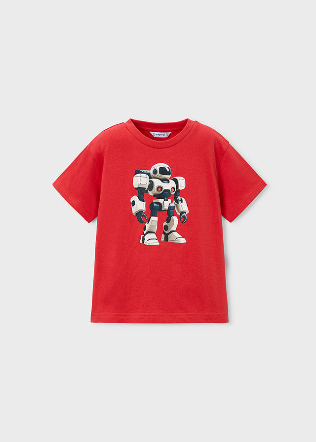 camiseta m/curta robot - mayoral - Mini Menino - SS26-3066