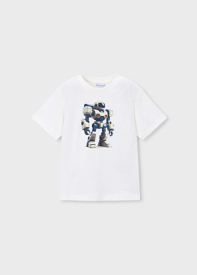 camiseta m/curta robot - mayoral - Mini Menino - SS26-3066