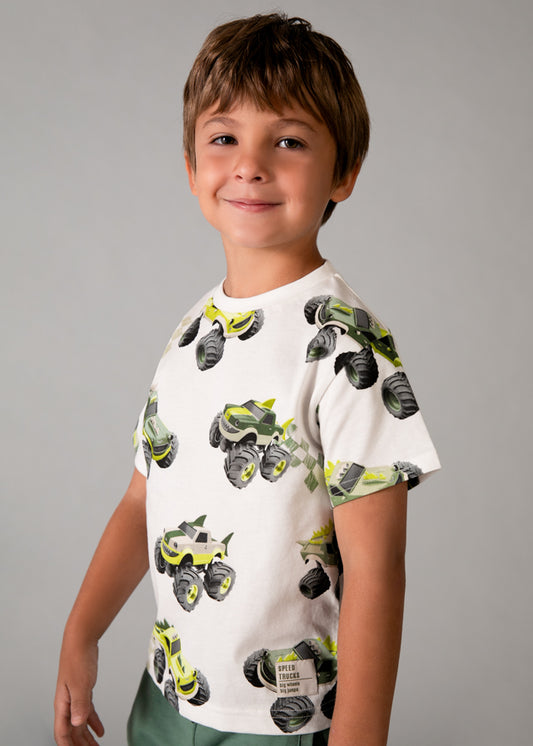 Camiseta estampada - mayoral - Mini Menino - SS26-3068