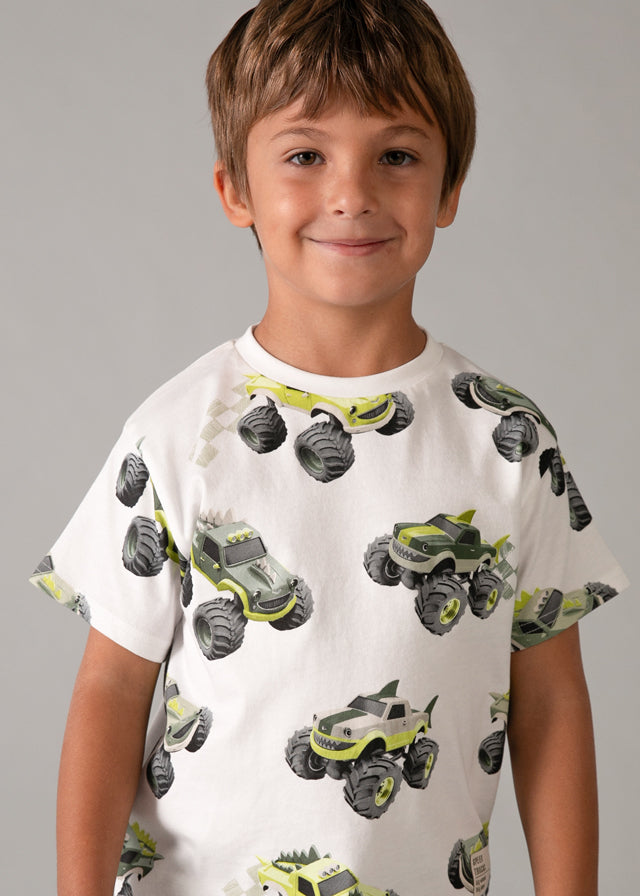 Camiseta estampada - mayoral - Mini Menino - SS26-3068