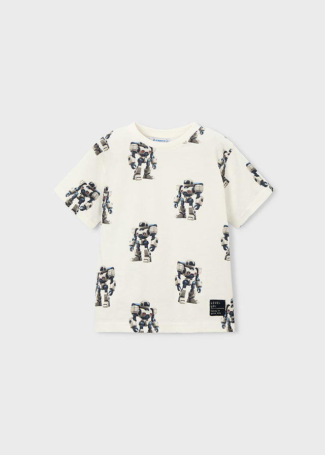Camiseta estampada - mayoral - Mini Menino - SS26-3068