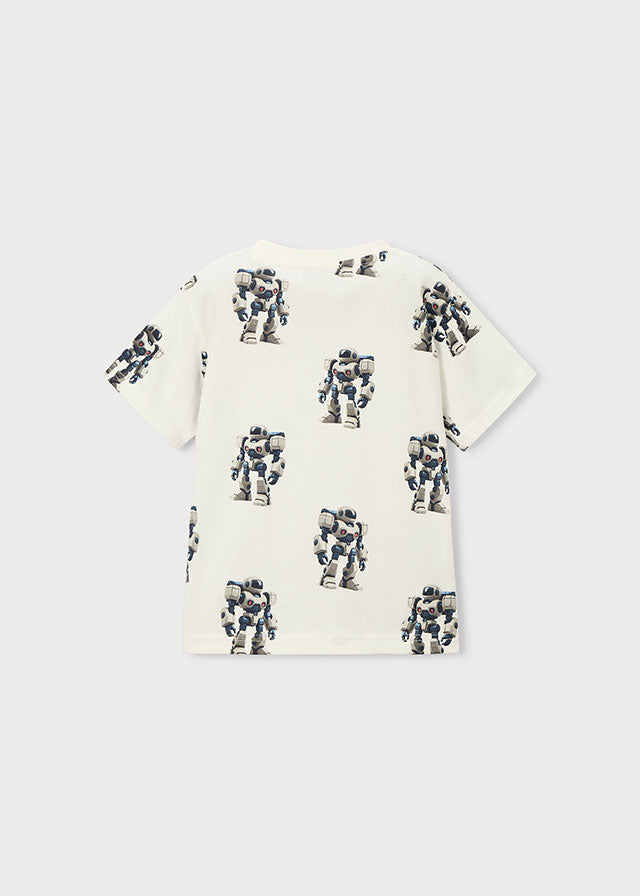 Camiseta estampada - mayoral - Mini Menino - SS26-3068