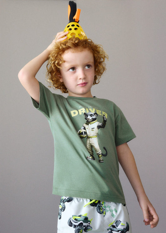 T´shirt driver - mayoral - Mini Menino - SS26-3070