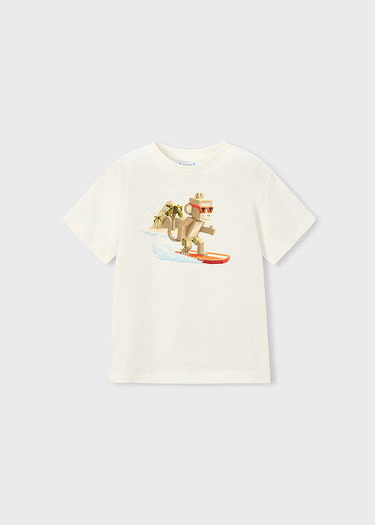 T´shirt macaco -surf - mayoral - Mini Menino - SS26-3077