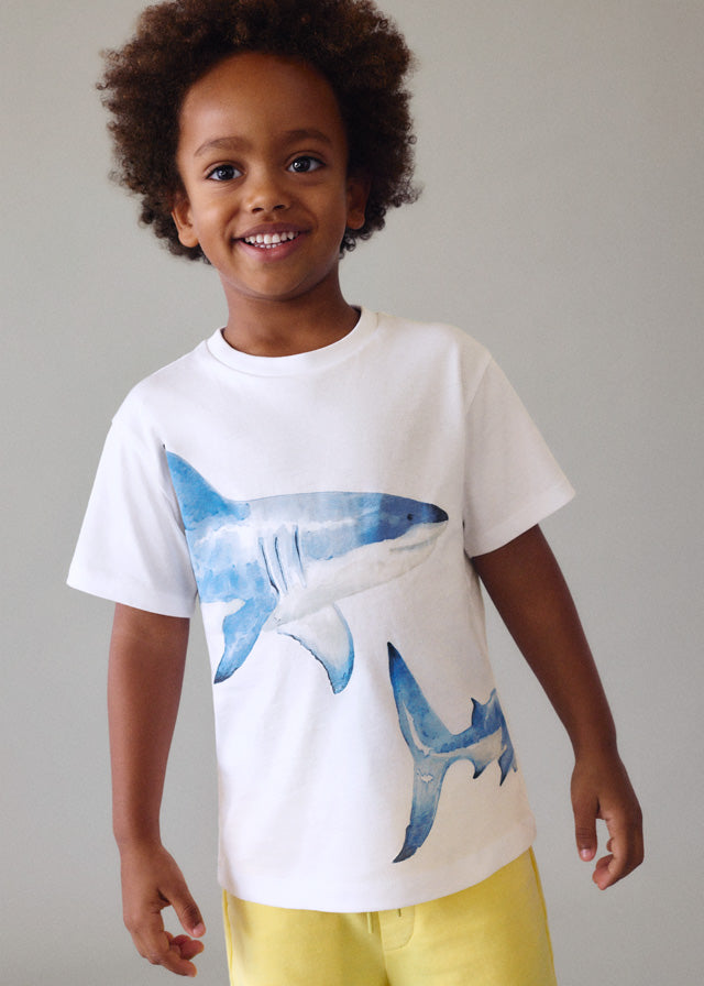 T´shirt possicionada - mayoral - Mini Menino - SS26-3080