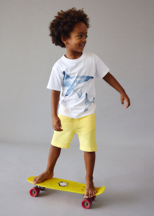 T´shirt possicionada - mayoral - Mini Menino - SS26-3080