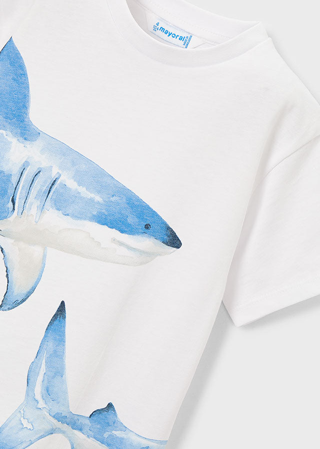 T´shirt possicionada - mayoral - Mini Menino - SS26-3080
