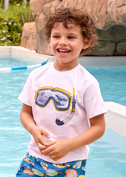 Camiseta m/curta ilusão - mayoral - Mini Menino - SS26-3081