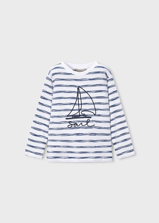 Long sleeve riscas - mayoral - Mini Menino - SS26-3083