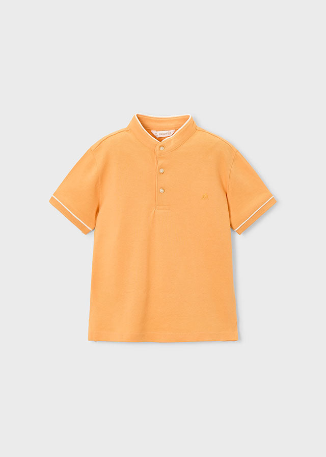 Polo m/curta gola mao - mayoral - Mini Menino - SS26-3102