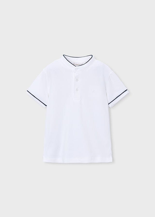 Polo m/curta gola mao - mayoral - Mini Menino - SS26-3102