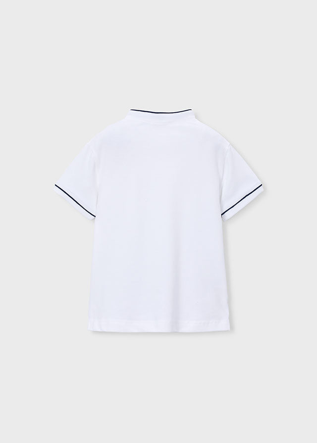 Polo m/curta gola mao - mayoral - Mini Menino - SS26-3102