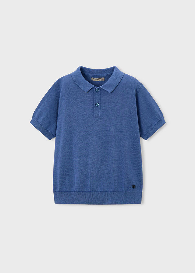 Polo m/curta tricô - mayoral - Mini Menino - SS26-3106