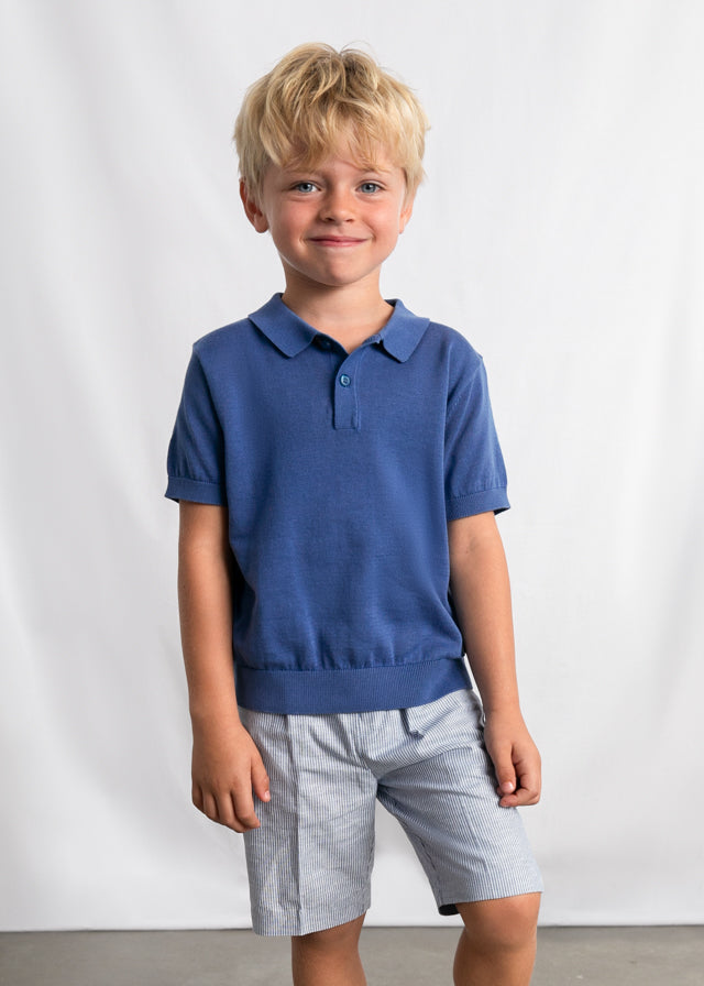 Calção linho suiting - mayoral - Mini Menino - SS26-3201