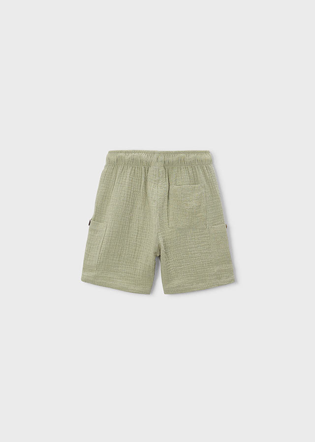 Bermuda bambula - mayoral - Mini Menino - SS26-3212