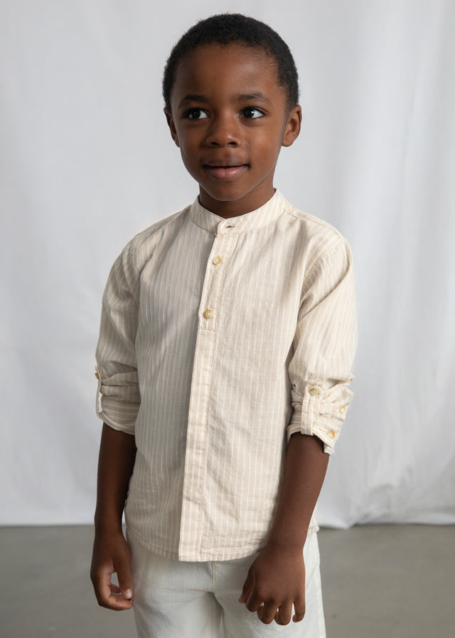 Conj. bermuda linho suiting. - mayoral - Mini Menino - SS26-3216