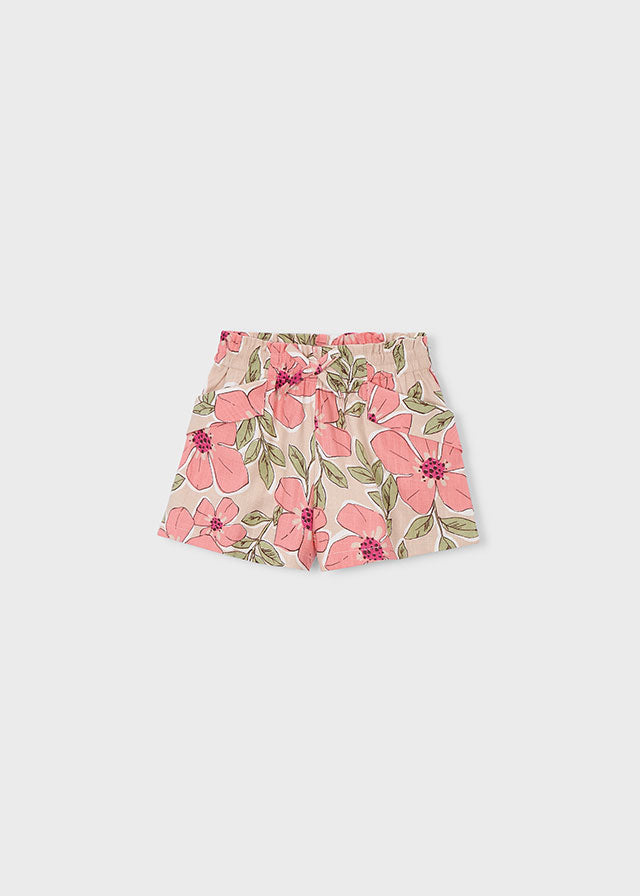 Calção estampado - mayoral - Mini Menina - SS26-3221