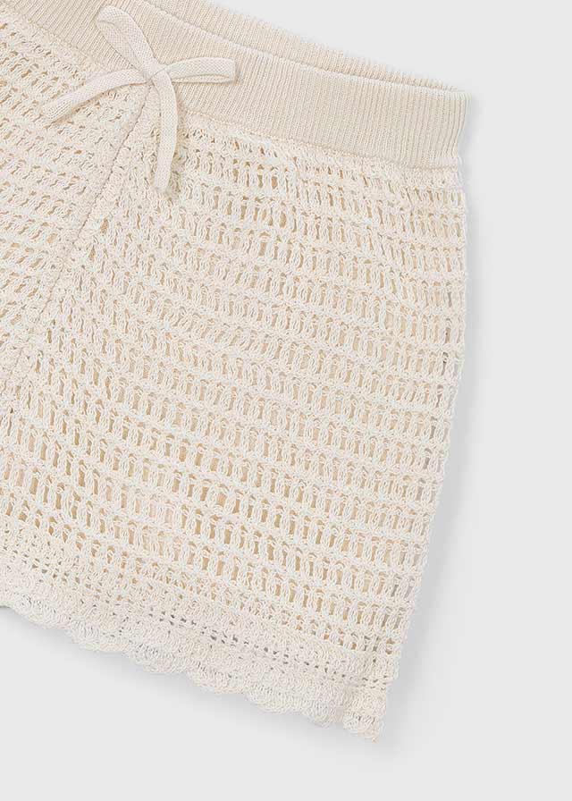 Calções tricot - mayoral - Mini Menina - SS26-3223