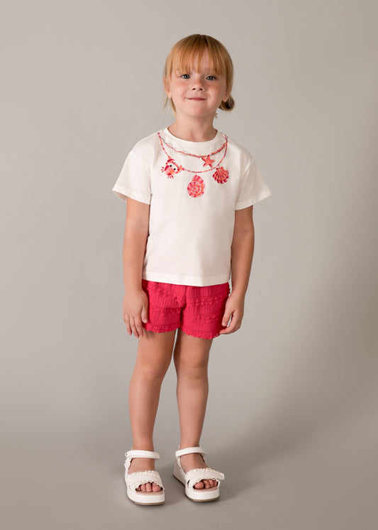 Conj. short fantasia - mayoral - Mini Menina - SS26-3231