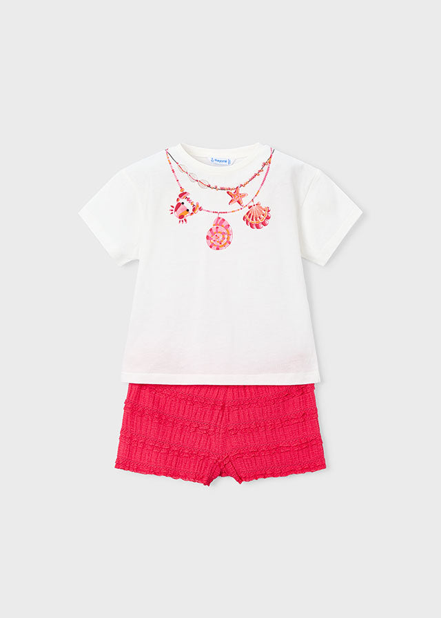 Conj. short fantasia - mayoral - Mini Menina - SS26-3231
