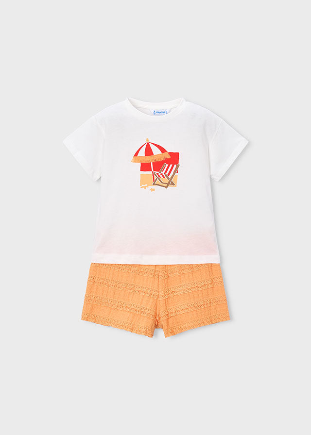 Conj. short fantasia - mayoral - Mini Menina - SS26-3231
