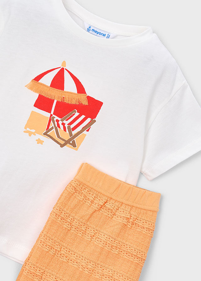 Conj. short fantasia - mayoral - Mini Menina - SS26-3231