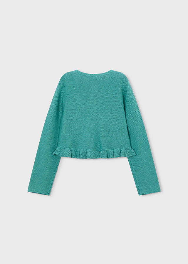 Casaco tricot estruturado - mayoral - Mini Menina - SS26-3383
