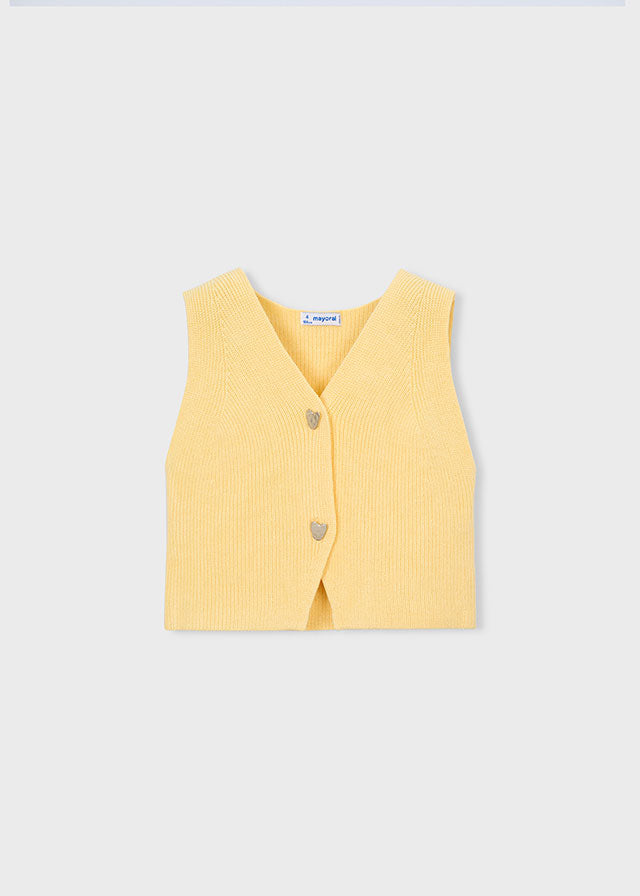 Colete tricot - mayoral - Mini Menina - SS26-3385
