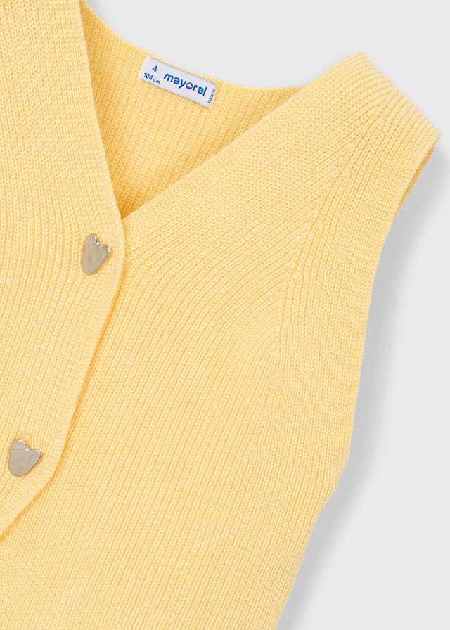 Colete tricot - mayoral - Mini Menina - SS26-3385