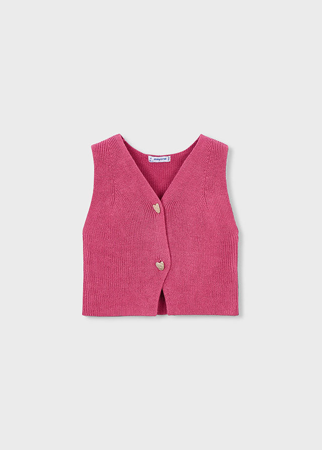 Colete tricot - mayoral - Mini Menina - SS26-3385