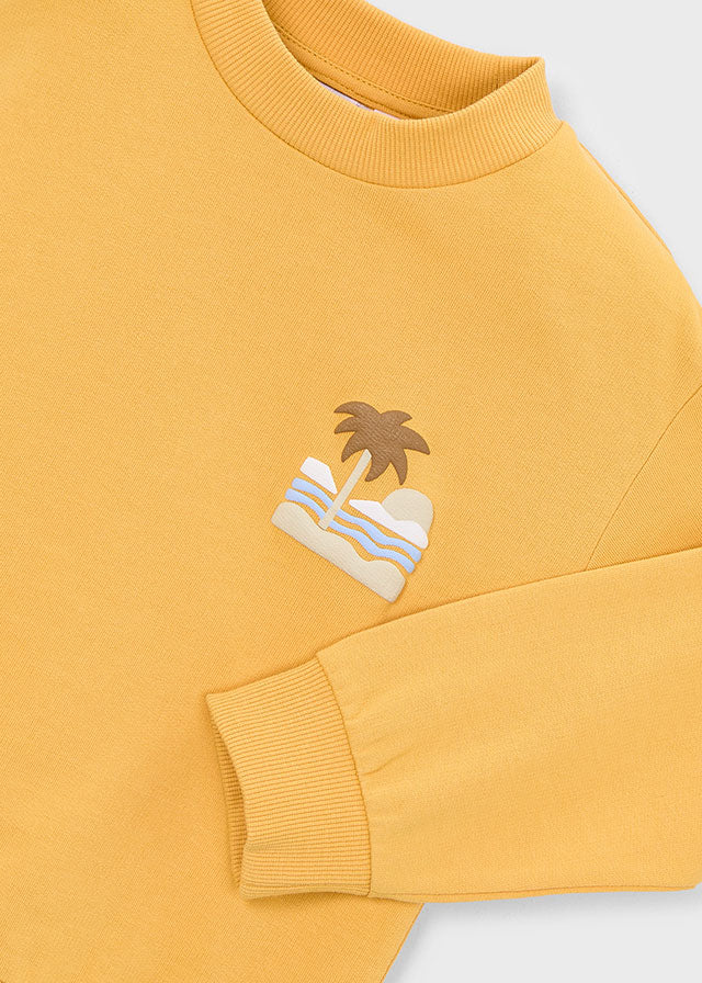 Sweat sem carapuço - mayoral - Mini Menino - SS26-3434