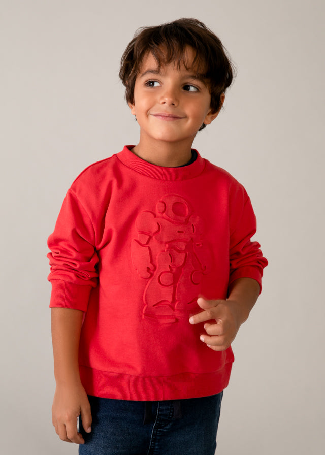 Sweat sem carapuço - mayoral - Mini Menino - SS26-3434