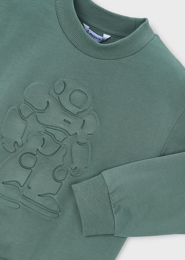 Sweat sem carapuço - mayoral - Mini Menino - SS26-3434