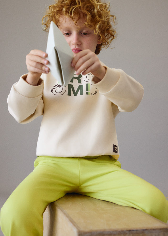 Sweat "athletics" - mayoral - Mini Menino - SS26-3435