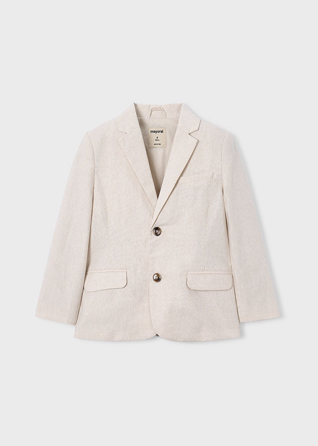 Jaqueta linho suiting - mayoral - Mini Menino - SS26-3437