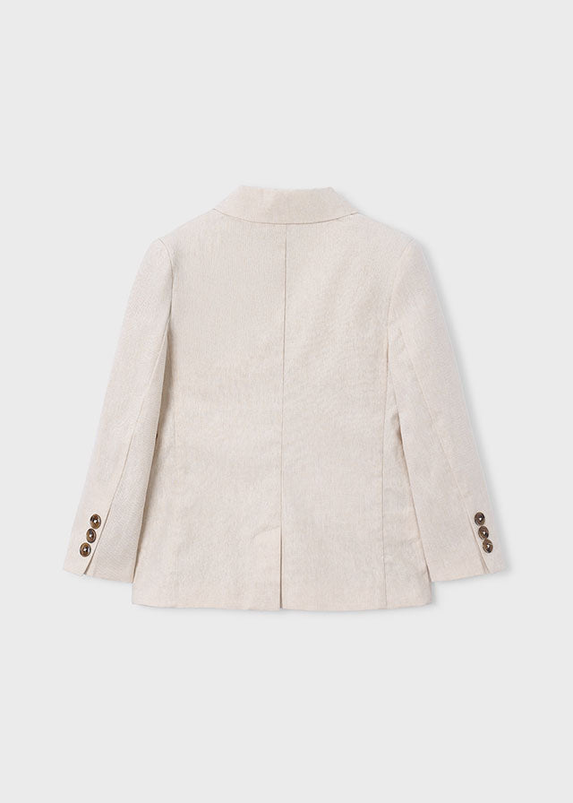Jaqueta linho suiting - mayoral - Mini Menino - SS26-3437