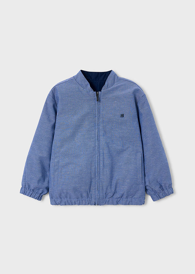Blusão reversível linho - mayoral - Mini Menino - SS26-3444