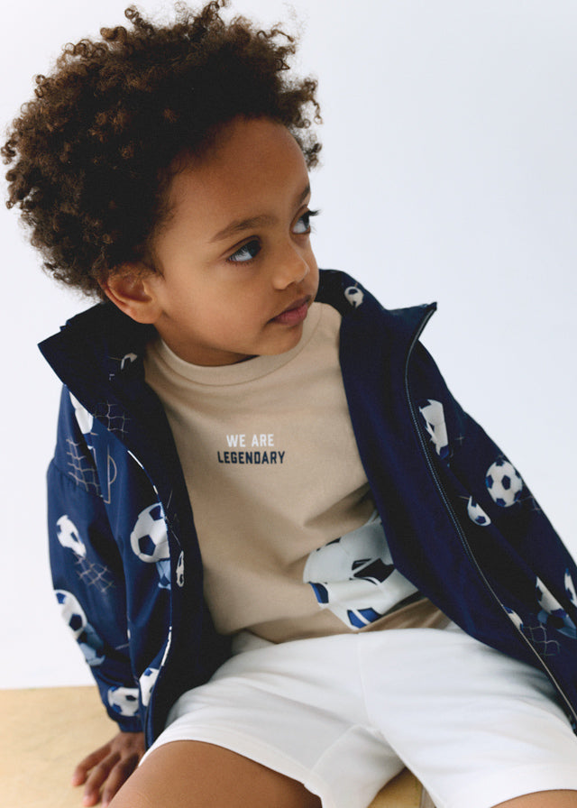 Parka estampada - mayoral - Mini Menino - SS26-3446